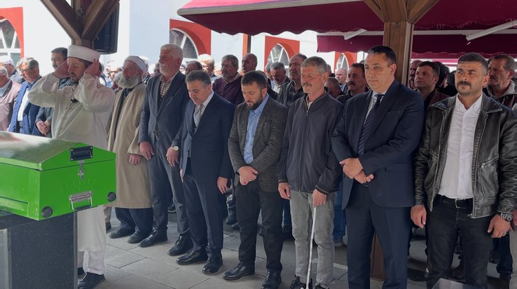 BAŞKANIMIZ, NAZMİYE AYDIN’I EBEDİYETE UĞURLADI