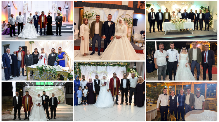 BAŞKANIMIZ NİKAH KIYDI, DÜĞÜN MERASİMLERİNE KATILDI