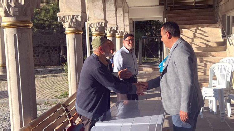 BAŞKANIMIZ, PAMUK CEYLAN’IN AİLESİ VE YAKINLARINA TAZİYE’DE BULUNDU