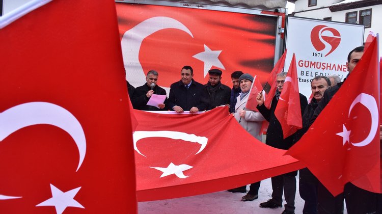 BAŞKANIMIZ, ŞANLI BAYRAĞIMIZA YÖNELİK ÇİRKİN SALDIRIYI KINAMA BASIN AÇIKLAMASINA KATILDI