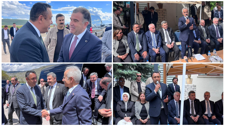 BAŞKANIMIZ, SAYIN BAKANIMIZA GÜMÜŞHANE’MİZE GÖSTERDİĞİ İLGİ VE DESTEKTEN DOLAYI TEŞEKKÜR ETTİ
