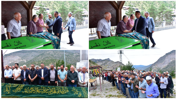 BAŞKANIMIZ, SÜLEYMAN MİLLET VE GÜLSEN SÜNNETÇİ'Yİ EBEDİYETE UĞURLADI