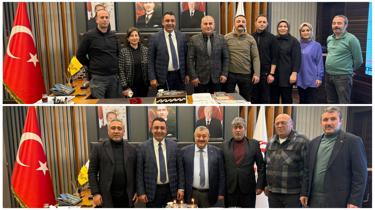 BAŞKANIMIZ, SÜRPRİZ PROGRAMLA DOĞUM GÜNÜNÜ KUTLADI