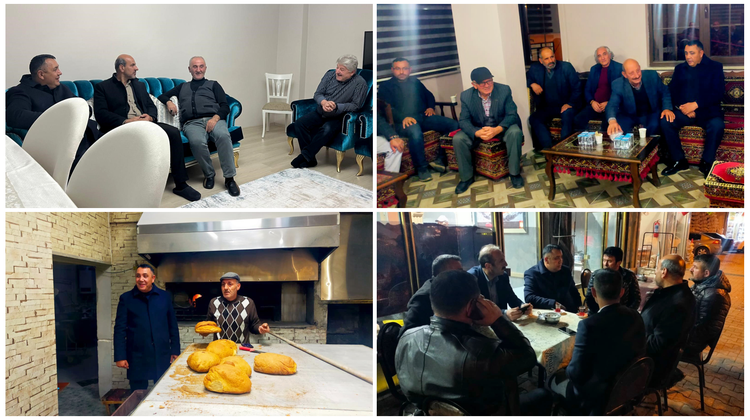 BAŞKANIMIZ, TAZİYE, ESNAF VE VATANDAŞ ZİYARETLERİNDE BULUNDU