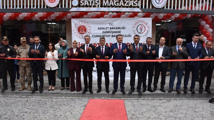 BAŞKANIMIZ, T.C. ADALET BAKANLIĞI İŞYURTLARI KURUMU SATIŞ MAĞAZASI’NIN AÇILIŞ TÖRENİNE KATILDI