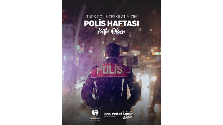 BAŞKANIMIZ, TÜRK POLİS TEŞKİLATIMIZIN 181’İNCİ KURULUŞ YIL DÖNÜMÜNÜ VE POLİS HAFTASINI KUTLADI