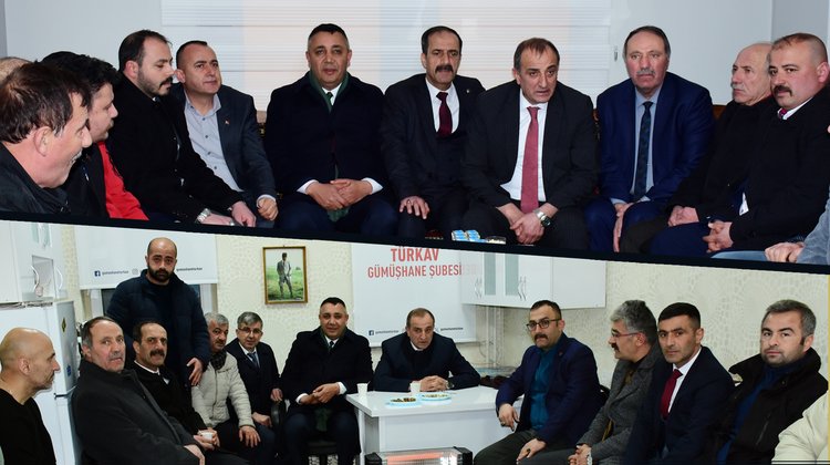 BAŞKANIMIZ, TÜRKİYE KAMU-SEN GÜMÜŞHANE İL TEMSİLCİLİĞİ VE TÜRKAV ŞUBESİNİ ZİYARET ETTİ