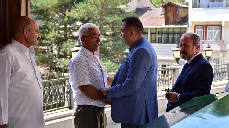 BAŞKANIMIZ, YAYDEMİR KÖYÜ SAKİNLERİNDEN BAHATTİN ULUTAŞ'I EBEDİYETE UĞURLADI