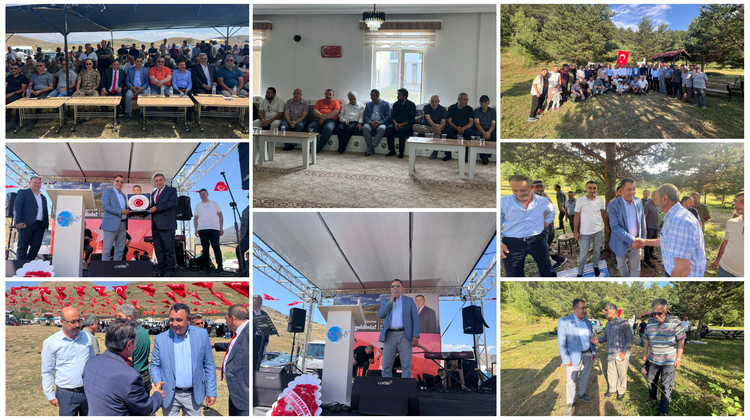 BAŞKANIMIZ, YAYLA ŞENLİKLERİNE KATILDI, TAZİYE ZİYARETİNDE BULUNDU