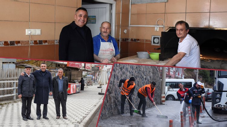 BAŞKANIMIZ, YOL TEMİZLEME VE YIKAMA ÇALIŞMALARINI YERİNDE İNCELEDİ VATANDAŞLARIMIZLA HASBİHAL ETTİ