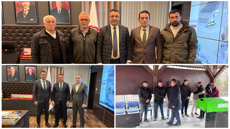 BAŞKANIMIZ, ZİYARETLERİ DOLAYISIYLA MİSAFİRLERİNE TEŞEKKÜR ETTİ, NAZMİYE ÇELİK’İ EBEDİYETE UĞURLADI