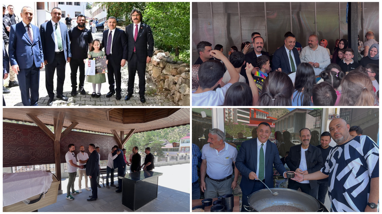 BAŞKANIMIZDAN YOĞUN GÜN ZİYARET, KARNE HEDİYESİ PROGRAMI, CENAZE VE AŞURE DAĞITIMI