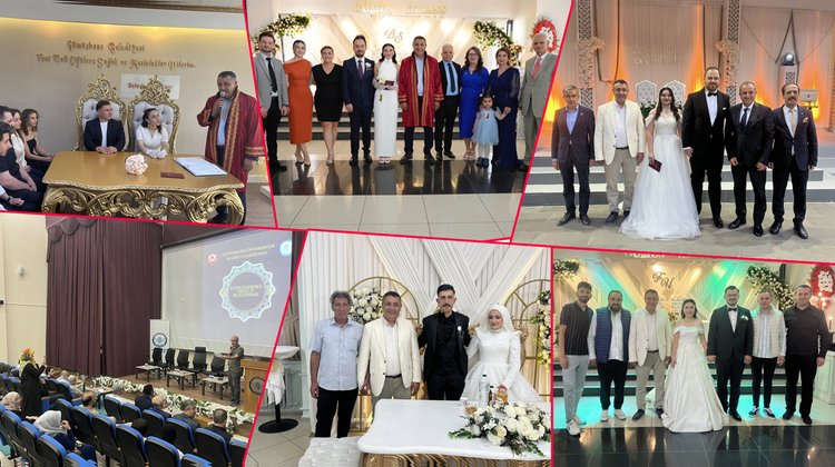 BAŞKANIMIZ,DÜĞÜN TÖRENLERİNE KATILARAK NİKAH KIYDI, GŞÜ İLAHİYAT FAKÜLTESİ MEZUN BULUŞMASINA KATILDI