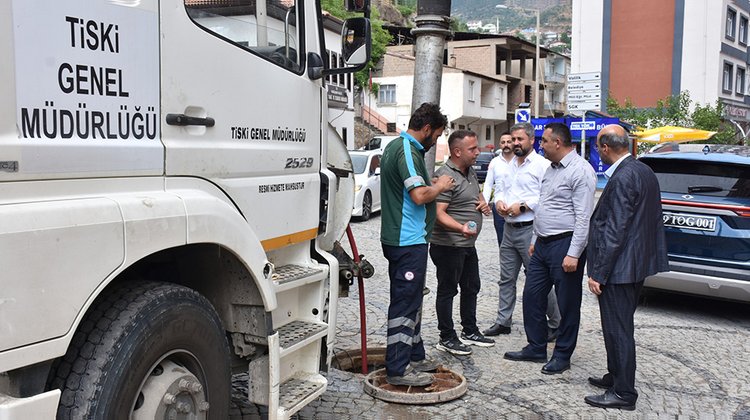 BAŞKANINIMIZ, KANAL TEMİZLEME ÇALIŞMALRINI İNCELEDİ