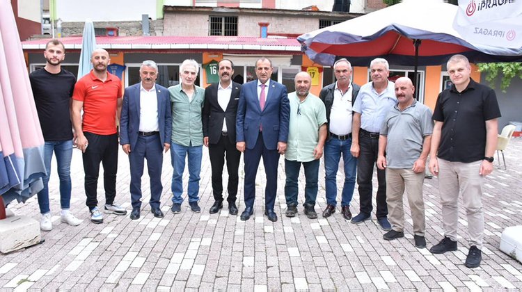 BELEDİYE BAŞKAN VEKİLİMİZ MUSTAFA KÖPRÜLÜ, TORUL BELEDİYE MECLİSİ ÜYEMİZ HAKAN BOŞNAK'I ZİYARET ETTİ