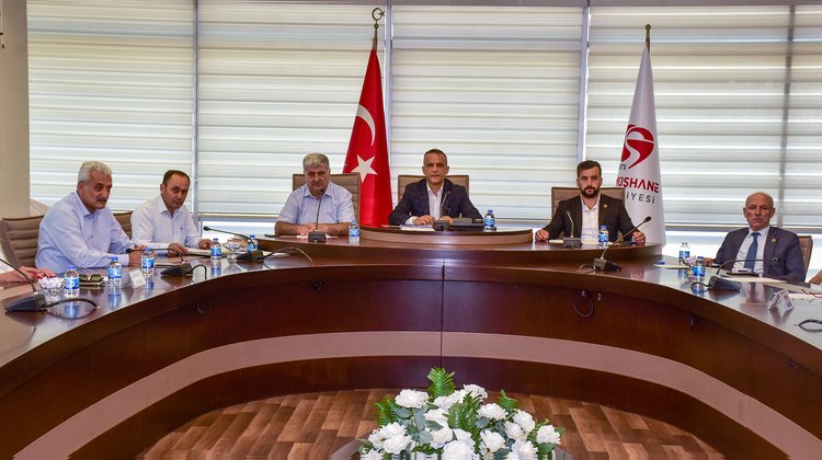 BELEDİYEMİZİN, AĞUSTOS AYI TOPLANTILARI BAŞLADI