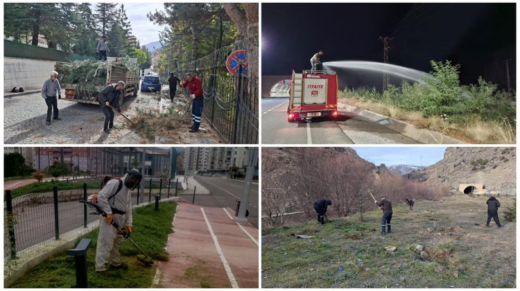 DAHA TEMİZ, DAHA DÜZENLİ, DAHA GÜZEL GÜMÜŞHANE İÇİN SAHADAYIZ!