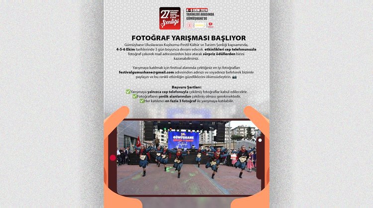 GÜMÜŞHANE ULUSLARARASI KUŞBURNU-PESTİL-KÜLTÜR VE TURİZM ŞENLİĞİ FOTOĞRAF YARIŞMASI BAŞLIYOR