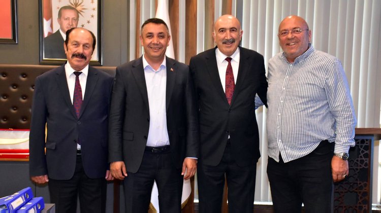 SGK GENEL MÜDÜR YARDIMCISI ADNAN YILMAZ’ BAŞKANIMIZA ZİYARET
