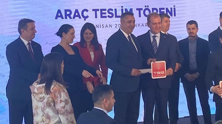 TÜRKİYE BELEDİYELER BİRLİĞİ TARAFINDAN GÜMÜŞHANE BELEDİYESİNE VİDANJÖR HİBE EDİLDİ